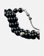 Bead Black Agate and Onyx Prayer Beads