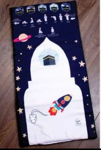 Learn & pray with prayer mat with instructions